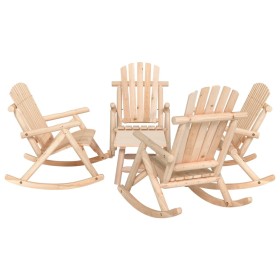 Garden furniture set 5 pieces solid fir wood by vidaXL, Garden sets - Ref: Foro24-3185529, Price: 688,70 €, Discount: %