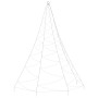 Blue metal hook wall Christmas tree 3 m for indoor/outdoor use by vidaXL, Hoses and string lights - Ref: Foro24-328642, Price...