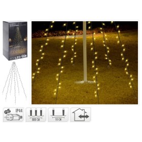 Ambiance Luz de asta de bandera de Navidad con 400 LEDs 800 cm de Ambiance, Luces de Navidad - Ref: Foro24-439751, Precio: 56...