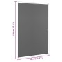 Mosquitera para ventanas blanco 90x120 cm de vidaXL, Mosquiteras para ventanas - Ref: Foro24-153831, Precio: 27,01 €, Descuen...