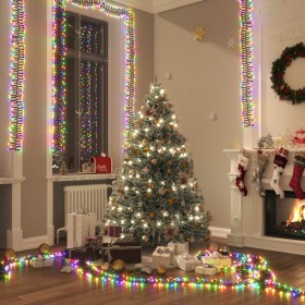 Tira de luces de racimo con 400 LED PVC multicolor 7,4 m de vidaXL, Luces de Navidad - Ref: Foro24-343237, Precio: 14,99 €, D...