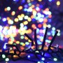 Cluster-Lichtleiste mit 400 mehrfarbigen PVC-LEDs 7,4 m von vidaXL, Weihnachtsbeleuchtung - Ref: Foro24-343237, Preis: 14,36 ...