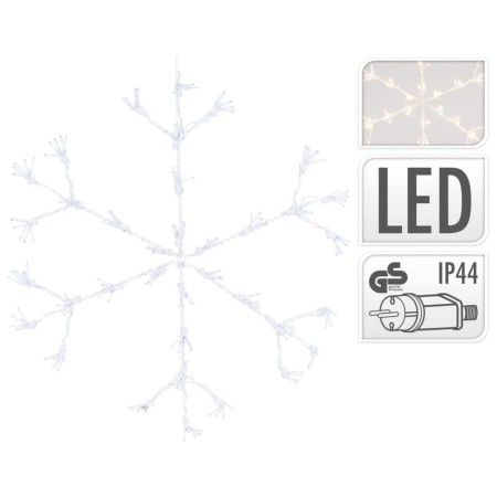 Ambiance Snowflake Christmas Light with 216 LEDs 60 cm by Ambiance, Christmas lights - Ref: Foro24-439765, Price: 51,00 €, Di...