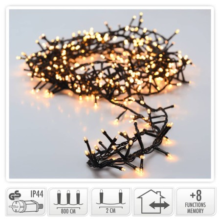 Ambiance Christmas light garland with 400 LEDs 8 m by Ambiance, Christmas lights - Ref: Foro24-439796, Price: 26,99 €, Discou...