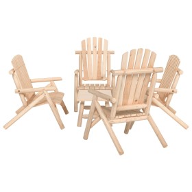 Garden furniture set 5 pieces solid fir wood by vidaXL, Garden sets - Ref: Foro24-3185517, Price: 629,13 €, Discount: %