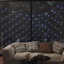 Red de luces de Navidad 204 LED azul 3x2 m interior/exterior de vidaXL, Mangueras y guirnaldas de luces - Ref: Foro24-328774,...