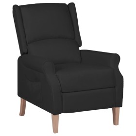 Black fabric reclining chair by vidaXL, Armchairs - Ref: Foro24-329260, Price: 191,99 €, Discount: %