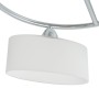 Ceiling lamp with elliptical glass shade, 5 E14 200W bulbs. by vidaXL, ceiling lights - Ref: Foro24-50494, Price: 75,84 €, Di...