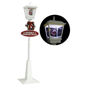 Farola de Navidad con Papá Noel y LED 180 cm de vidaXL, Luces de Navidad - Ref: Foro24-331476, Precio: 185,86 €, Descuento: %