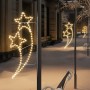 Star light strip 2 pcs warm white 125.5x53x4.5 cm by vidaXL, Christmas lights - Ref: Foro24-3154324, Price: 135,23 €, Discoun...