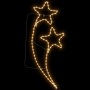 Star light strip 2 pcs warm white 125.5x53x4.5 cm by vidaXL, Christmas lights - Ref: Foro24-3154324, Price: 135,23 €, Discoun...