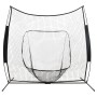 Practice net for baseball softball metal 241x106.5x216 cm by vidaXL, Baseball and softball - Ref: Foro24-93361, Price: 89,56 ...