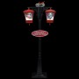 Christmas lantern with Santa Claus black and red PVC 81x40x188 cm by vidaXL, Christmas lights - Ref: Foro24-289926, Price: 28...