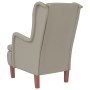 Armchair with solid light gray velvet rubber wood legs by vidaXL, Armchairs - Ref: Foro24-329374, Price: 250,99 €, Discount: %