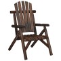 4-piece solid fir wood garden furniture set by vidaXL, Garden sets - Ref: Foro24-3185514, Price: 470,16 €, Discount: %