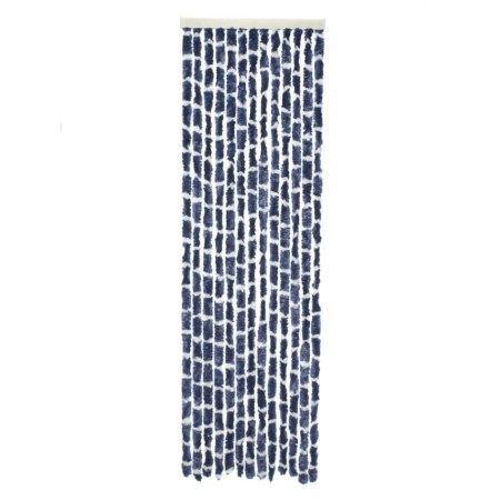 Travellife Cortina antimoscas Chenille Stripe azul y blanco 185x56 cm de Travellife, Mosquiteras para ventanas - Ref: Foro24-...