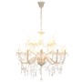 Chandelier with 2 layers white 15 bulbs x E14 by vidaXL, chandeliers - Ref: Foro24-281612, Price: 218,44 €, Discount: %