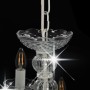 Chandelier with 2 layers white 15 bulbs x E14 by vidaXL, chandeliers - Ref: Foro24-281612, Price: 218,44 €, Discount: %