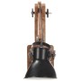 Black industrial style round wall lamp E27 by vidaXL, Wall sconces - Ref: Foro24-320577, Price: 58,79 €, Discount: %