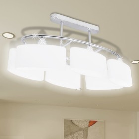 Ceiling lamp with six ellipsoidal glass bulbs, E14 by vidaXL, ceiling lights - Ref: Foro24-240989, Price: 86,99 €, Discount: %