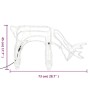 Christmas reindeer figure 3 units cold white 73x31x45 cm by vidaXL, Christmas lights - Ref: Foro24-3154319, Price: 121,19 €, ...