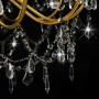 Chandelier with golden beads 12 E14 bulbs by vidaXL, chandeliers - Ref: Foro24-281611, Price: 225,67 €, Discount: %