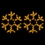 Snowflake Christmas figure with LED 2 pieces 38x37 cm by vidaXL, Christmas lights - Ref: Foro24-3154288, Price: 41,94 €, Disc...