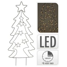 Ambiance Árbol de Navidad estaca con 90 LED de Ambiance, Luces de Navidad - Ref: Foro24-439725, Precio: 34,99 €, Descuento: %