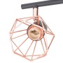 Ceiling lamp with 4 E14 black and copper bulbs by vidaXL, ceiling lights - Ref: Foro24-244391, Price: 46,06 €, Discount: %