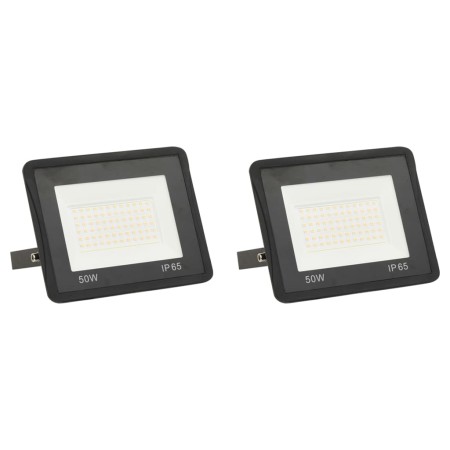 Focos LED 50 W 2 unidades blanco frío de vidaXL, Focos y reflectores - Ref: Foro24-149621, Precio: 36,25 €, Descuento: %