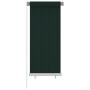 HDPE garden roller blind dark green 60x140 cm by vidaXL, Blinds and blinds - Ref: Foro24-312809, Price: 20,28 €, Discount: %