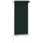 HDPE garden roller blind dark green 60x140 cm by vidaXL, Blinds and blinds - Ref: Foro24-312809, Price: 20,28 €, Discount: %