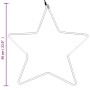 Christmas star figures with 48 LEDs 2 pcs warm white 56cm by vidaXL, Christmas lights - Ref: Foro24-3154282, Price: 48,73 €, ...