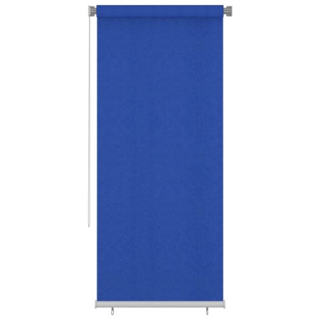 Blue HDPE garden roller blind 100x230 cm by vidaXL, Blinds and blinds - Ref: Foro24-312850, Price: 34,68 €, Discount: %