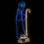 Christmas figures of shepherd and lamb with 168 LEDs 102.5x35 cm by vidaXL, Christmas lights - Ref: Foro24-343284, Price: 50,...