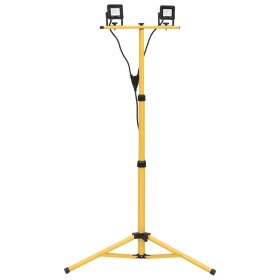 LED spotlight with tripod 2x10 W warm white by vidaXL, Spotlights and reflectors - Ref: Foro24-149653, Price: 39,63 €, Discou...