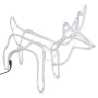 Christmas reindeer figure 2 units cold white 60x30x60 cm by vidaXL, Christmas lights - Ref: Foro24-3154315, Price: 71,03 €, D...