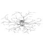 Leaf-shaped glass arm ceiling lamp with 5 white bulbs by vidaXL, ceiling lights - Ref: Foro24-289239, Price: 76,87 €, Discoun...