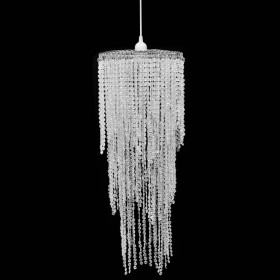 Elegant pendant lamp with crystals, 26 x 70 cm by vidaXL, chandeliers - Ref: Foro24-241118, Price: 56,99 €, Discount: %