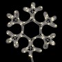 Christmas figure snowflake 48 warm white LEDs 27x27 cm by vidaXL, Christmas lights - Ref: Foro24-343293, Price: 20,80 €, Disc...