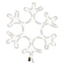 Christmas figure snowflake 48 warm white LEDs 27x27 cm by vidaXL, Christmas lights - Ref: Foro24-343293, Price: 20,80 €, Disc...