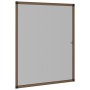 Brown window mosquito net 100x120 cm by vidaXL, Mosquito nets for windows - Ref: Foro24-153836, Price: 29,99 €, Discount: %