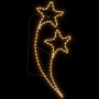 Star light strip 16 pcs warm white 125.5x53x4.5 cm by vidaXL, Christmas lights - Ref: Foro24-3154327, Price: 804,99 €, Discou...