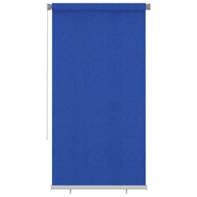 Blue HDPE garden roller blind 120x230 cm by vidaXL, Blinds and blinds - Ref: Foro24-312851, Price: 37,12 €, Discount: %