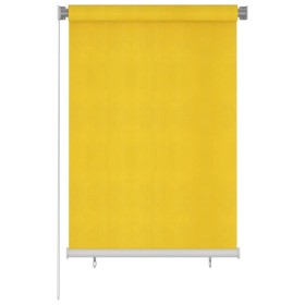 Persiana enrollable de exterior 100x140 cm amarillo de vidaXL, Persianas y estores - Ref: Foro24-312863, Precio: 28,23 €, Des...