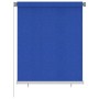 Persiana enrollable de jardín HDPE azul 120x140 cm de vidaXL, Persianas y estores - Ref: Foro24-312838, Precio: 33,20 €, Desc...