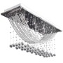 Lámpara de techo con lágrimas de cristal 8 x G9 29 cm de vidaXL, Apliques de techo - Ref: Foro24-241391, Precio: 162,03 €, De...