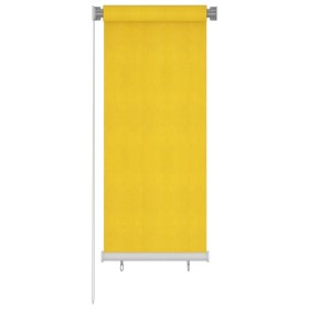 Persiana enrollable de exterior 60x140 cm amarillo de vidaXL, Persianas y estores - Ref: Foro24-312861, Precio: 22,57 €, Desc...