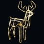 Christmas reindeer figures with moving heads 3 pcs 76x42x87 cm by vidaXL, Christmas lights - Ref: Foro24-343301, Price: 62,99...