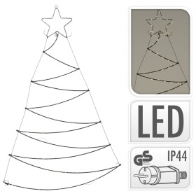 Ambiance Árbol de Navidad con 125 LEDs 110 cm de Ambiance, Luces de Navidad - Ref: Foro24-439748, Precio: 42,99 €, Descuento: %